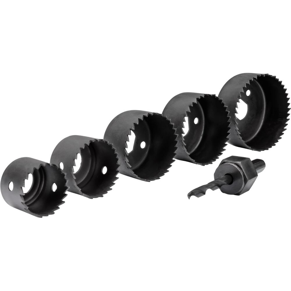 Набор коронок 6 шт. по дереву 32 - 64 мм Makita D-70203