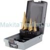 Набор конусных шаговых свёрл Makita D-46573
