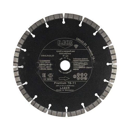 Алмазный диск Premium TS-11, 300 x 2,8 x 25,40/20,00 D.BOR D-P-TS-11-0300-025