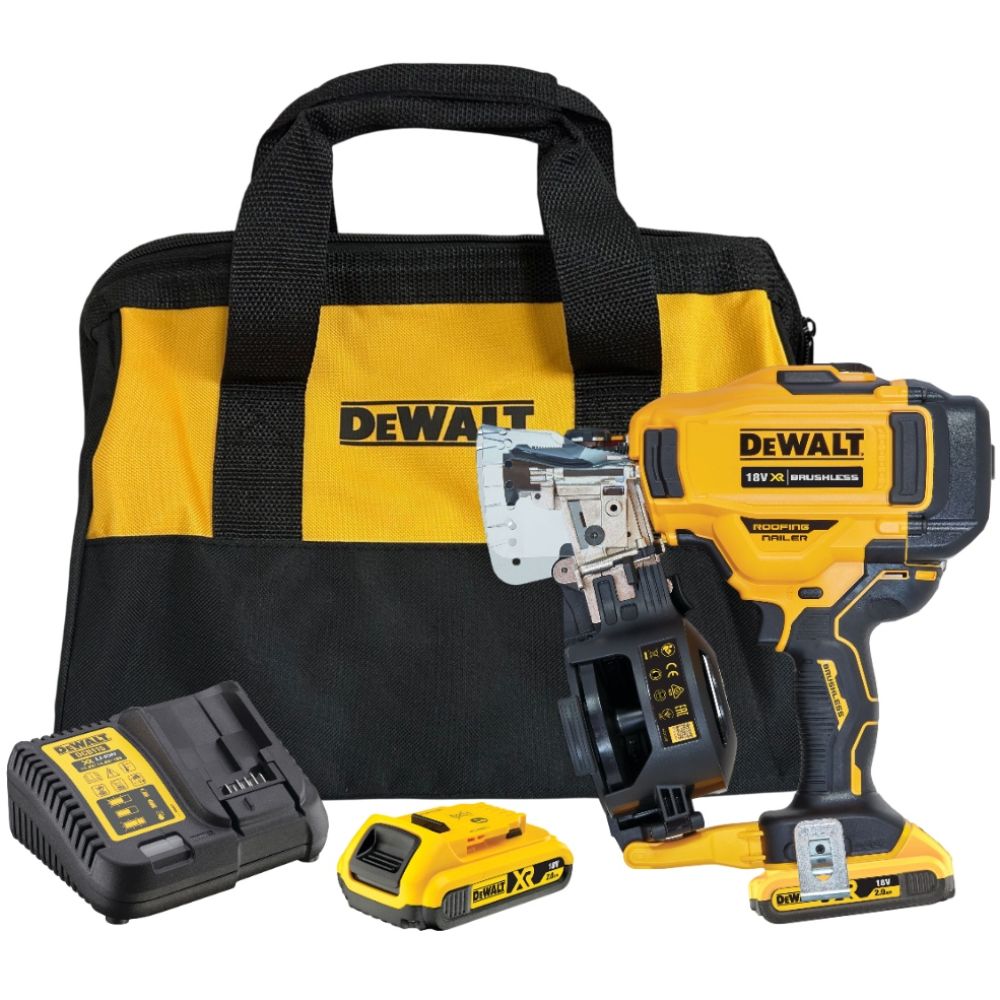 Аккумуляторный гвоздезабивной пистолет Dewalt DCN45RND2-QW