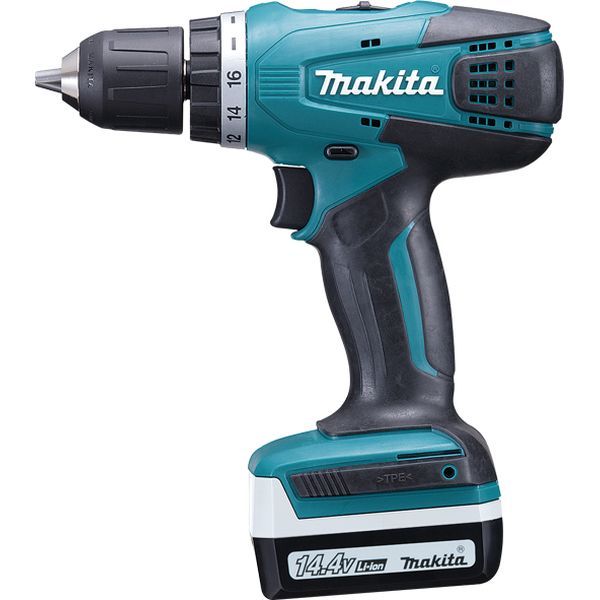 Аккумуляторная дрель-шуруповерт Makita DF347DWE