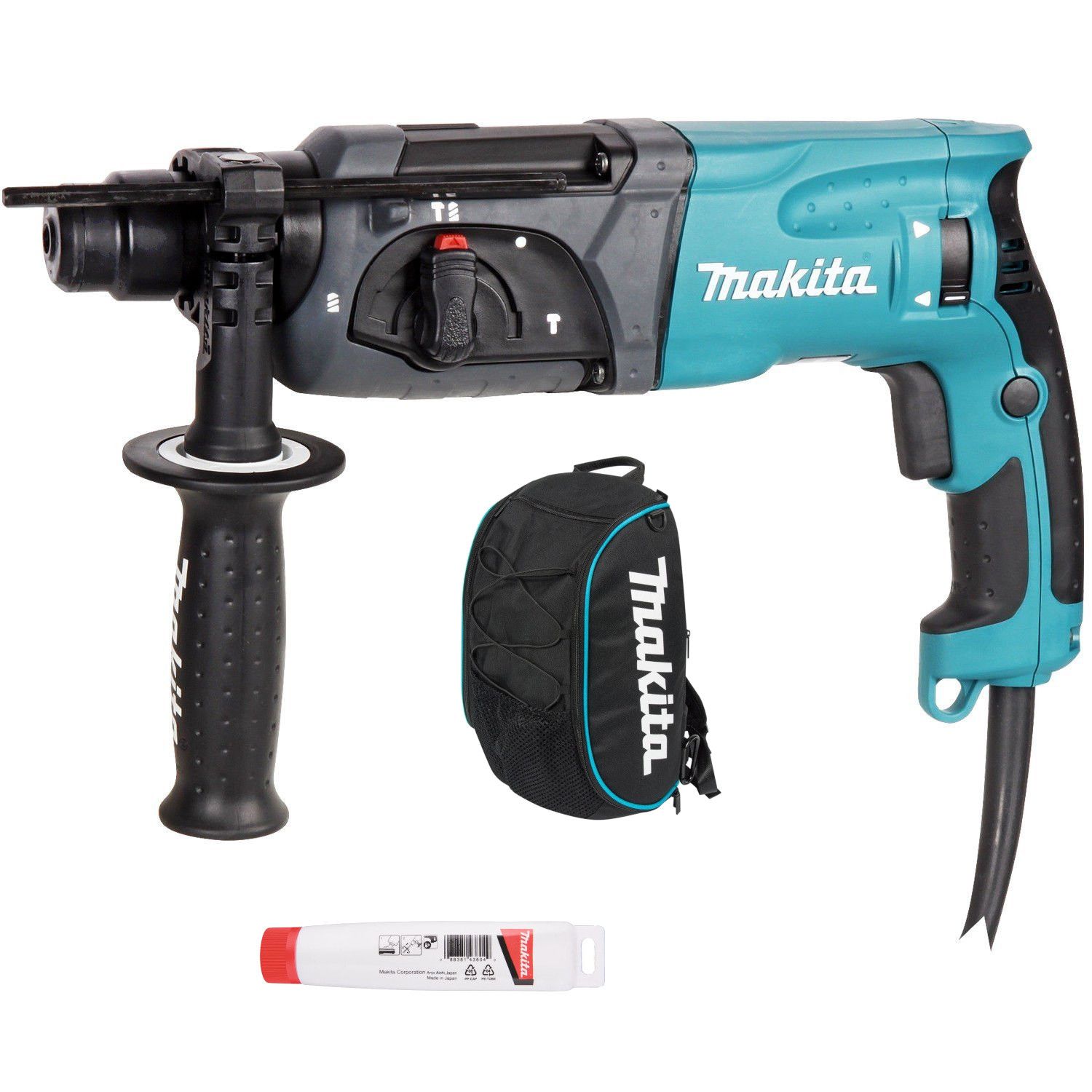 Перфоратор Makita HR2470 + PGH-190100 + 196804-7