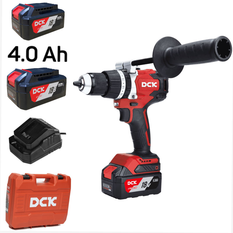 Аккумуляторная ударная дрель-шуруповерт DCK KDJZ03-13 (TYPE EM)