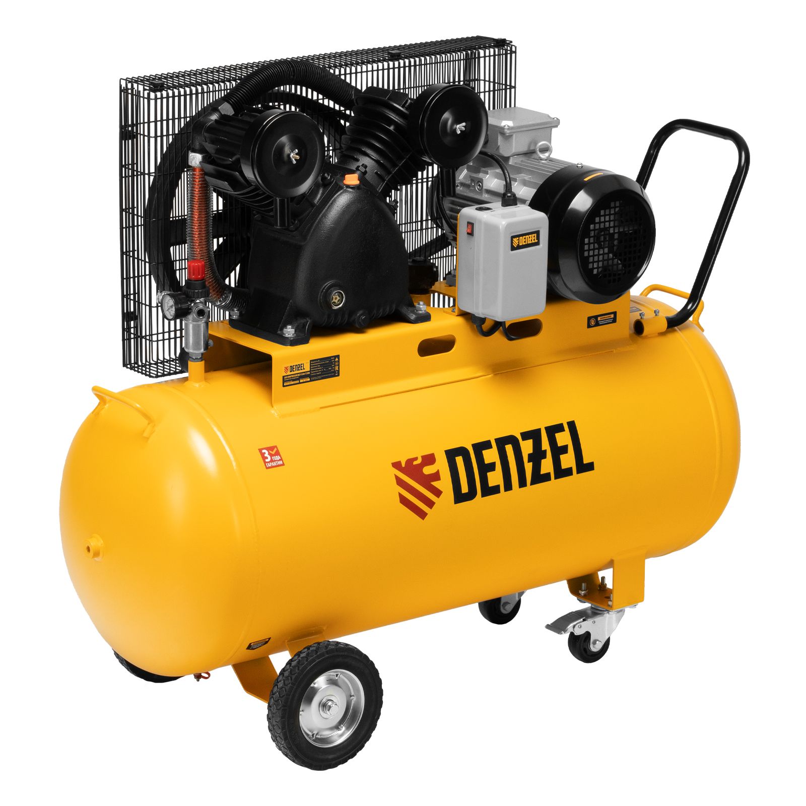 Компрессор воздушный рем. привод BCV 5500-T/200 Denzel 58122