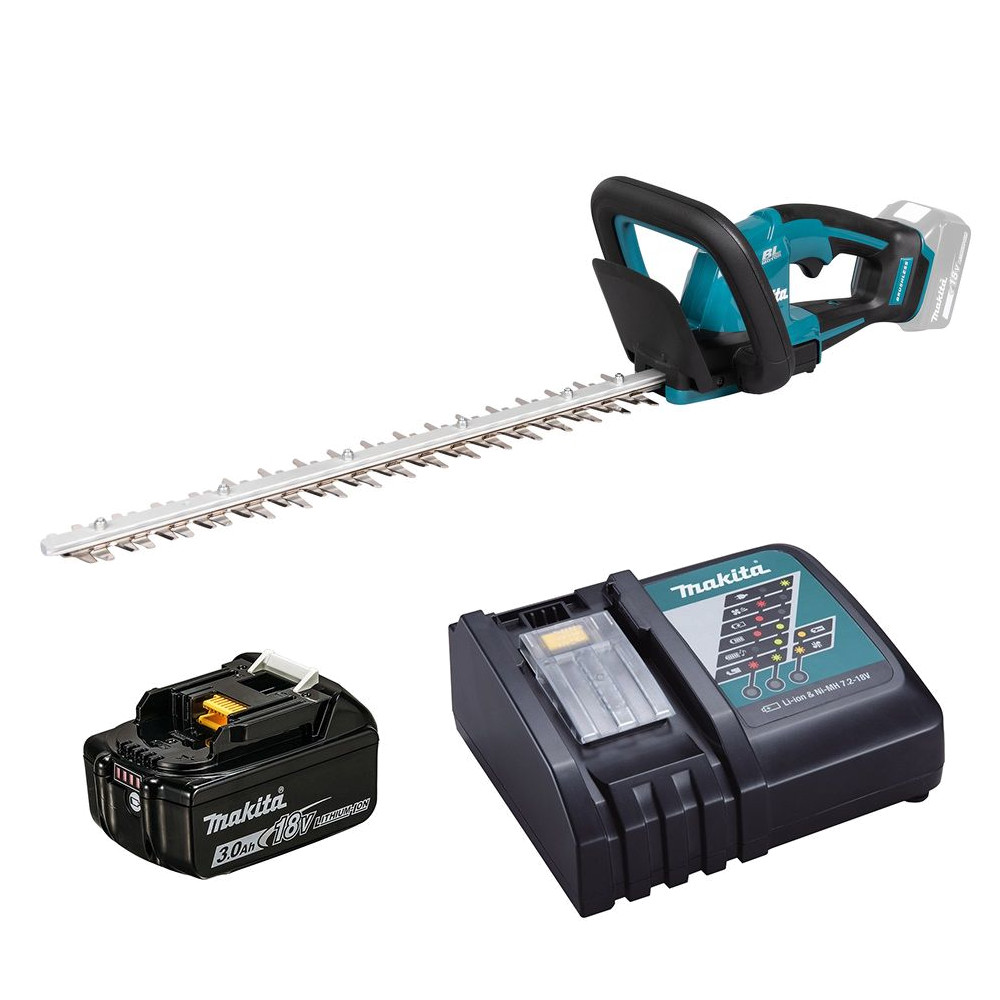 Аккумуляторный кусторез Makita DUH506Z + 191A25-2