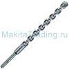 Бур Макита SDS-plus Zentro 25х200х250мм (P-49404)