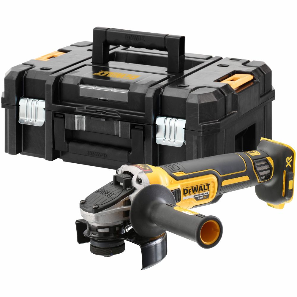 Аккумуляторная угловая шлифмашина Dewalt DCG405NT-XJ