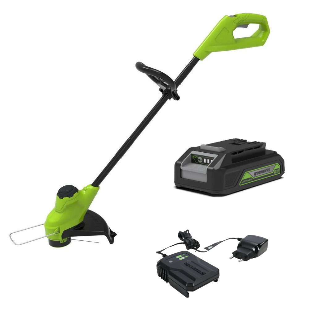 Аккумуляторный триммер Greenworks G24LT25K2 (2107207SARU)