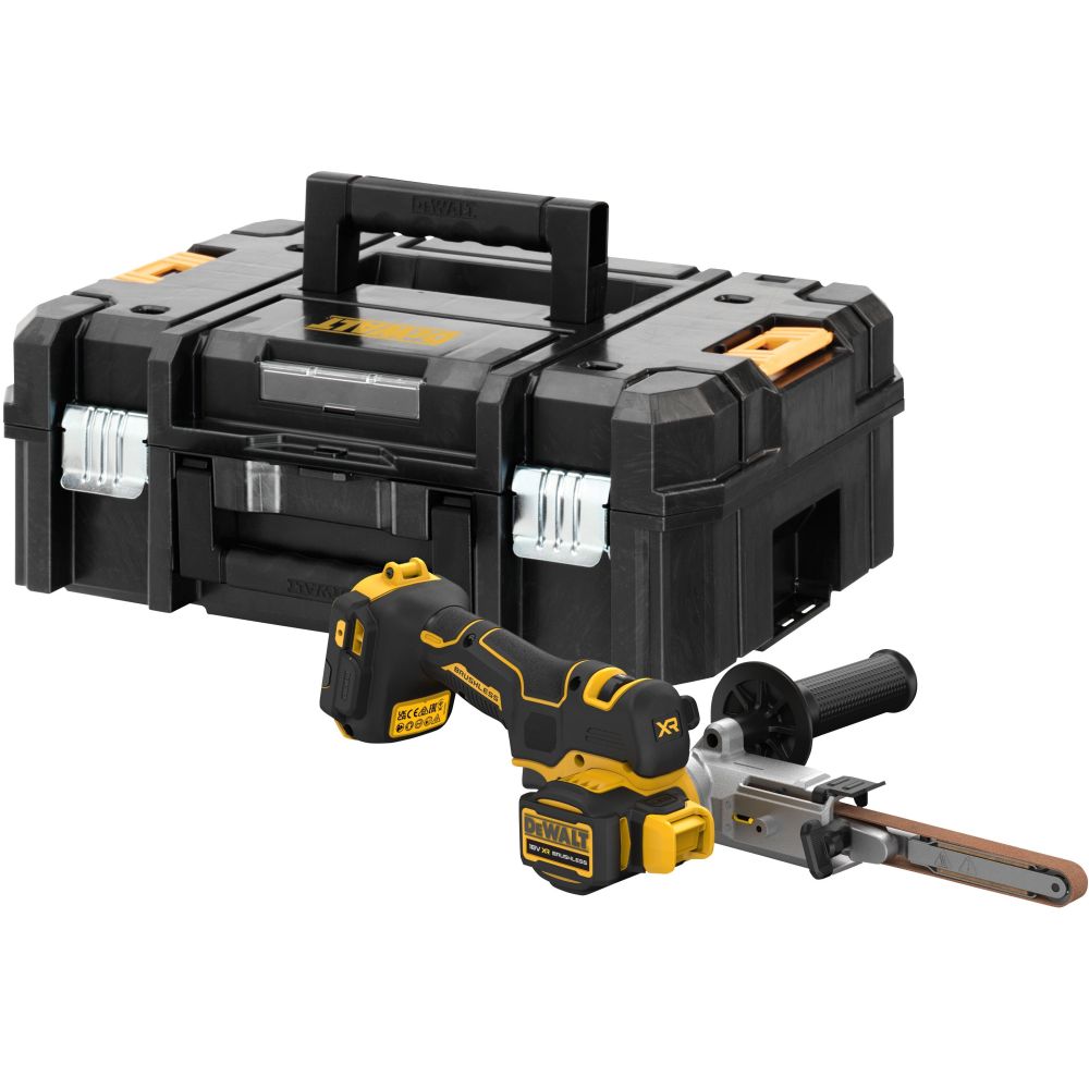 Аккумуляторная ленточная шлифмашина Dewalt DCM200NT-XJ
