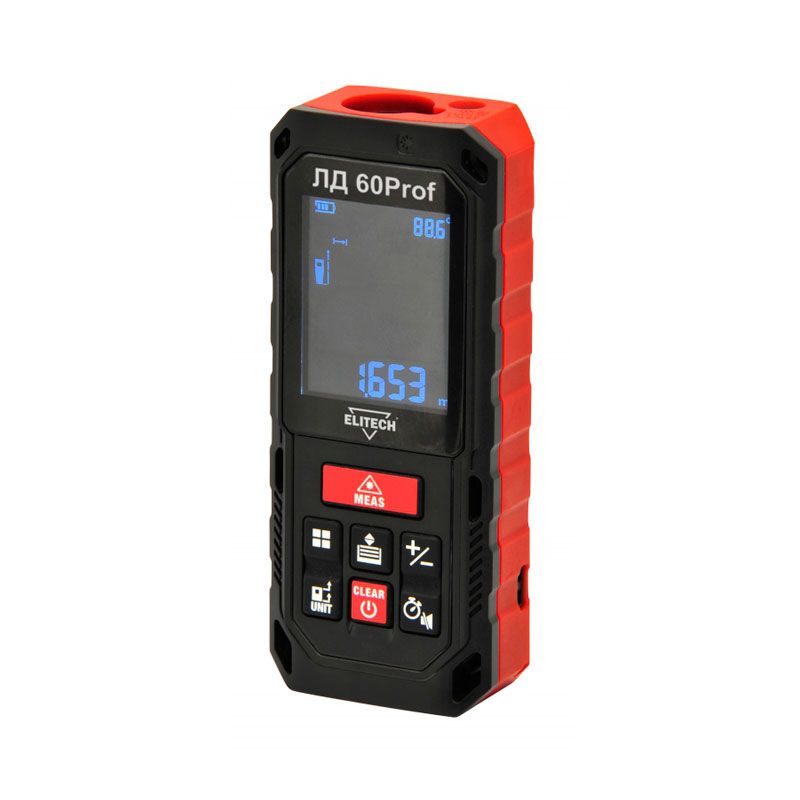 Лазерный дальномер Elitech ЛД 60Prof