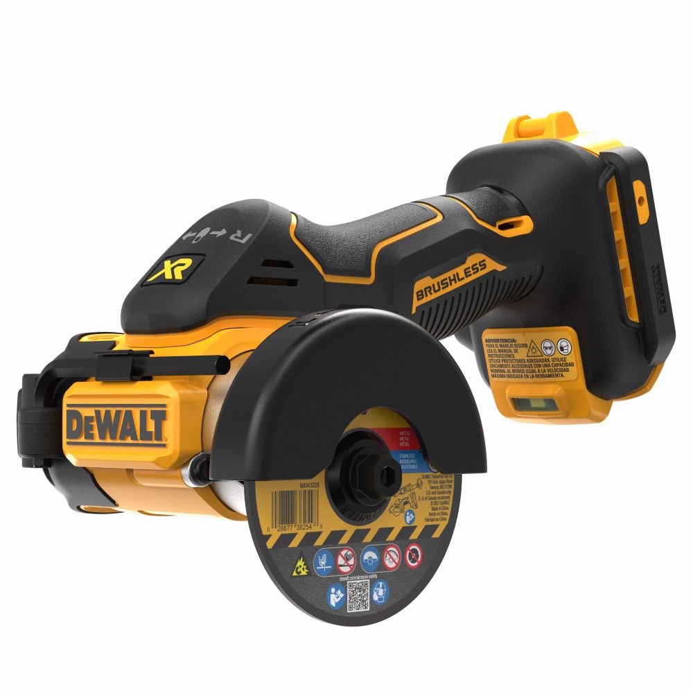 Аккумуляторная угловая шлифмашина Dewalt DCS438N-XJ