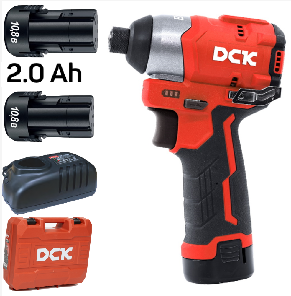 Аккумуляторный ударный гайковёрт DCK KDPL04-8 (TYPE EK)