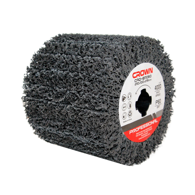 Щетка из чёрного алмазного абразива CROWN CAQ-B11060