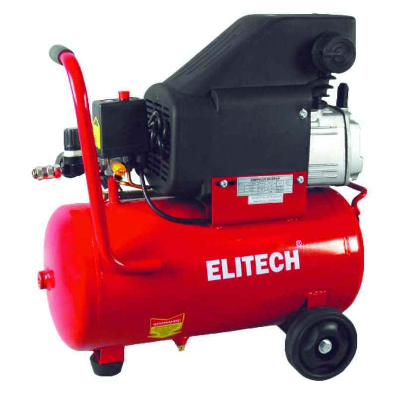 Масляный компрессор Elitech КПМ 200-24