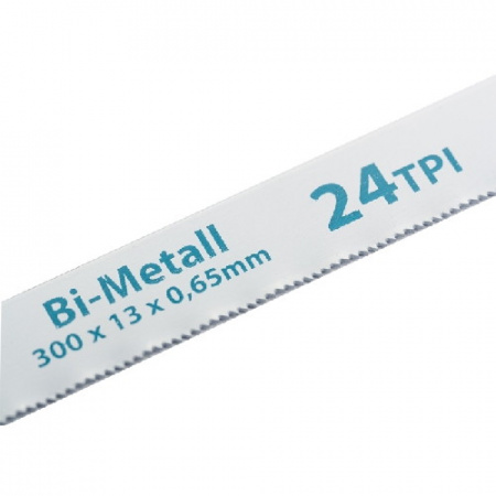 Полотно для ножовки по металу 300мм 24 TPI Gross 77729