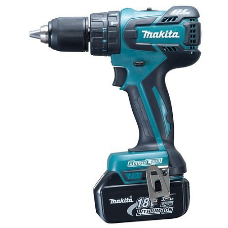 Аккумуляторная ударная дрель-шуруповерт Makita BHP459RFE