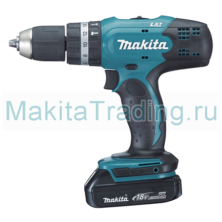 Аккумуляторная дрель-шуруповерт Makita BHP453SHE