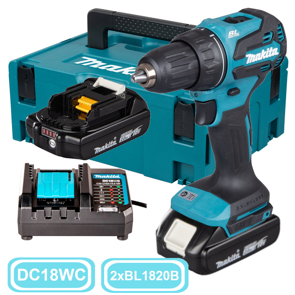 Дрель-шуруповерт Makita DDF490WVE