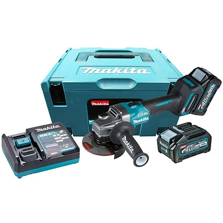 Аккумуляторная угловая шлифмашина XGT Makita GA004GM201