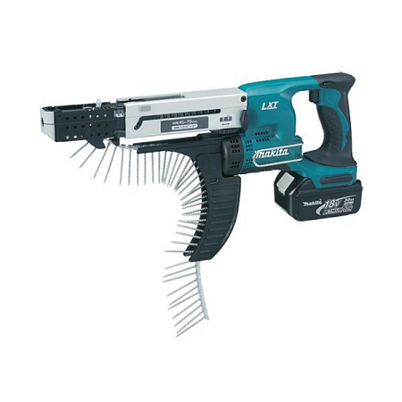 Аккумуляторный магазинный шуруповерт Makita DFR750RFE