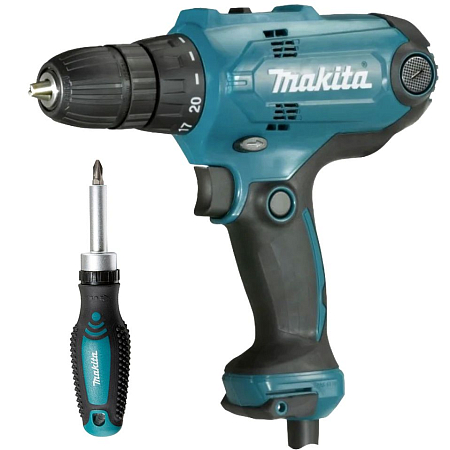Сетевая дрель-шуруповерт Makita DF0300X1