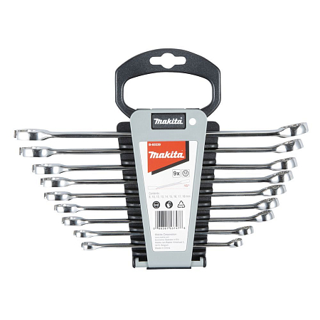 Набор ключей комбинированных 9 шт. Makita B-65539