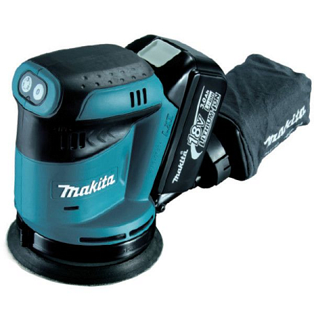 Аккумуляторная эксцентриковая шлифмашина Makita BBO140RFE