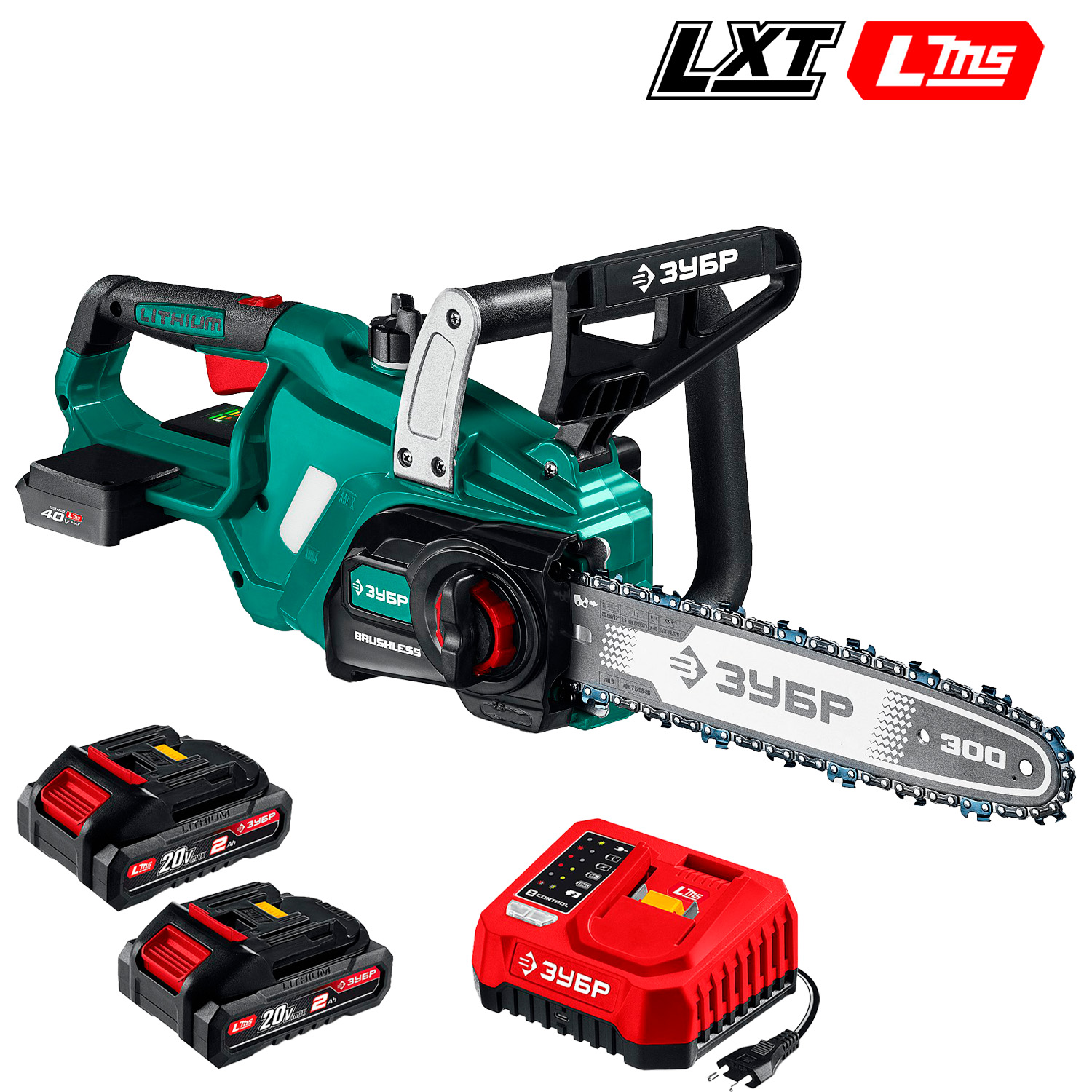 Аккумуляторная цепная пила Зубр ПЦБ-4030-22