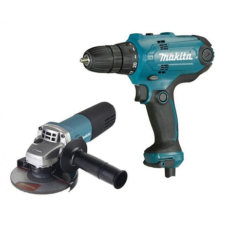 Набор инструмента Makita DK0117 (дрель-шуруповерт, ушм)