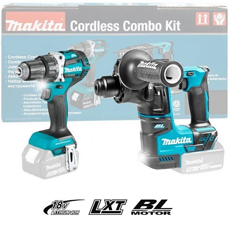 Набор инструмента Makita DLX2278 (перфоратор, шуруповерт)