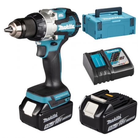 Дрель-шуруповерт Makita DDF489RTJ