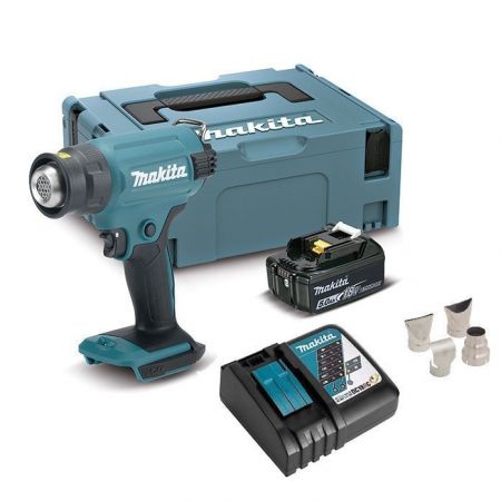 Аккумуляторный строительный фен Makita DHG180RT1J