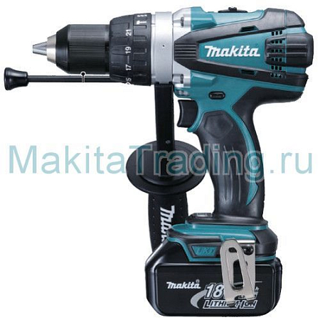 Аккумуляторная дрель-шуруповерт Makita BDF448RFE