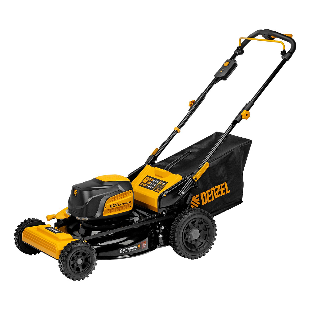 Газонокосилка аккумуляторная самоходная Denzel 58920