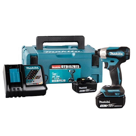 Импульсный шуруповерт Makita DTD157RTJ