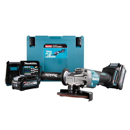 Аккумуляторная угловая шлифмашина XGT Makita GA012GM201