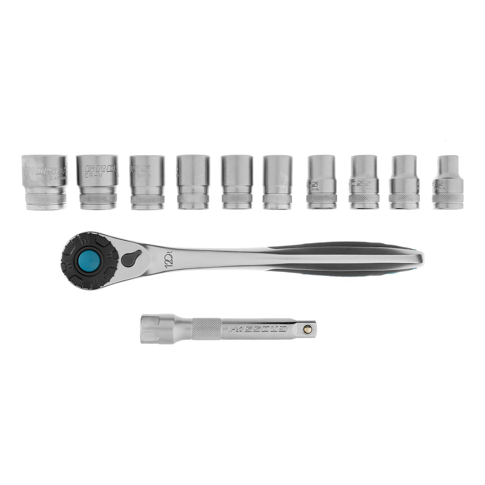 Набор торцевых головок Gross 14138