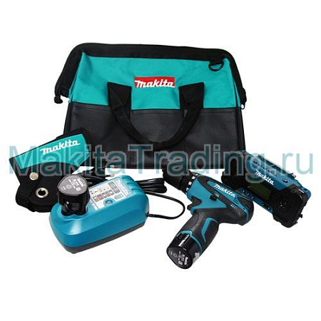 Набор инструмента Makita DK1200 (дрель-шуруповерт, радио)