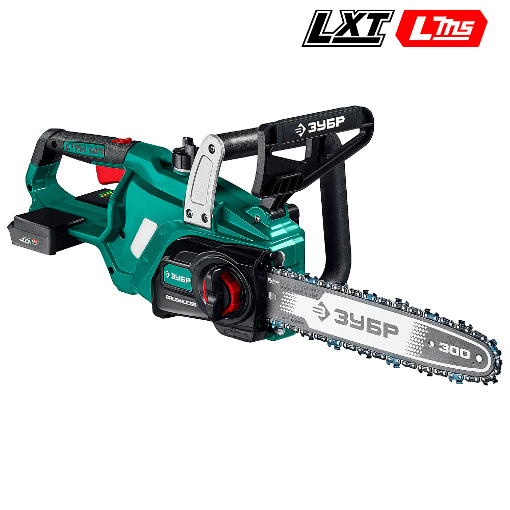 Аккумуляторная цепная пила Зубр ПЦБ-4030