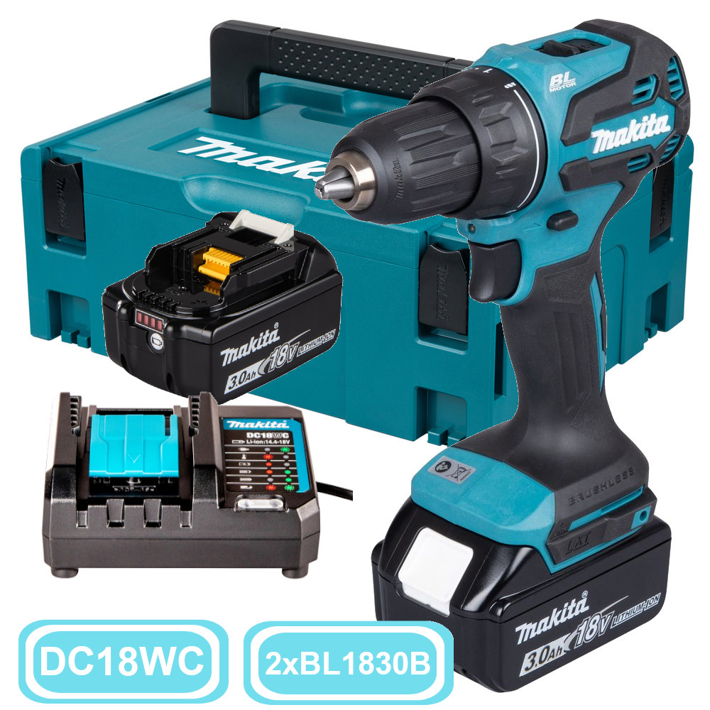 Дрель-шуруповерт Makita DDF490F003
