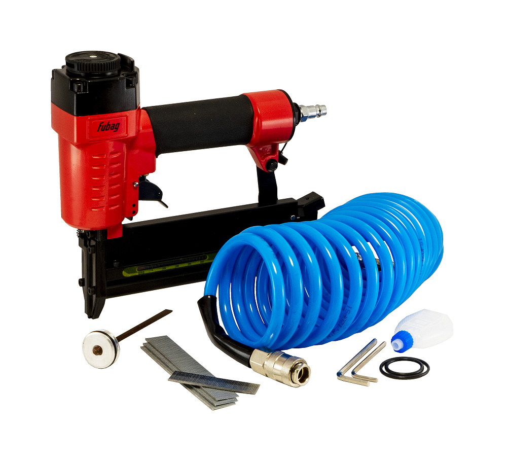 Набор пневмоинструмента FUBAG SN4050 5 предмета (пистолет гвозде-скобозабивной) (120106)