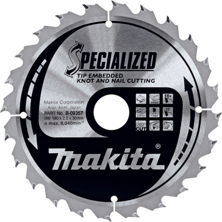 Пильный диск Makita B-09357