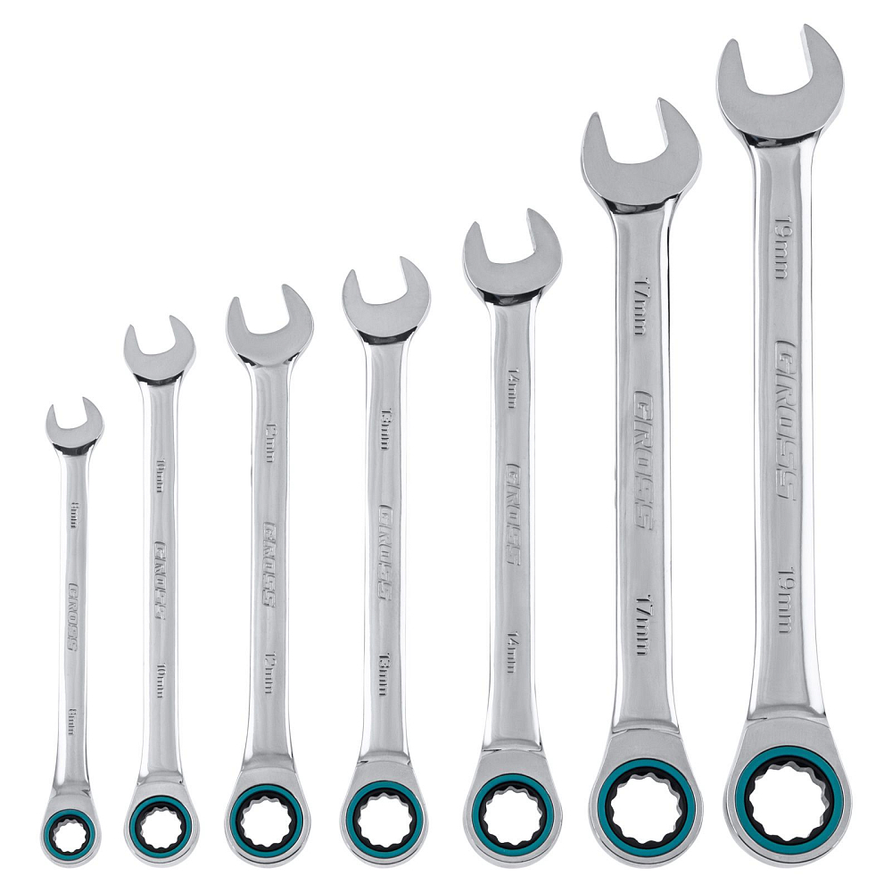 Набор ключей комбинированных Gross 14890