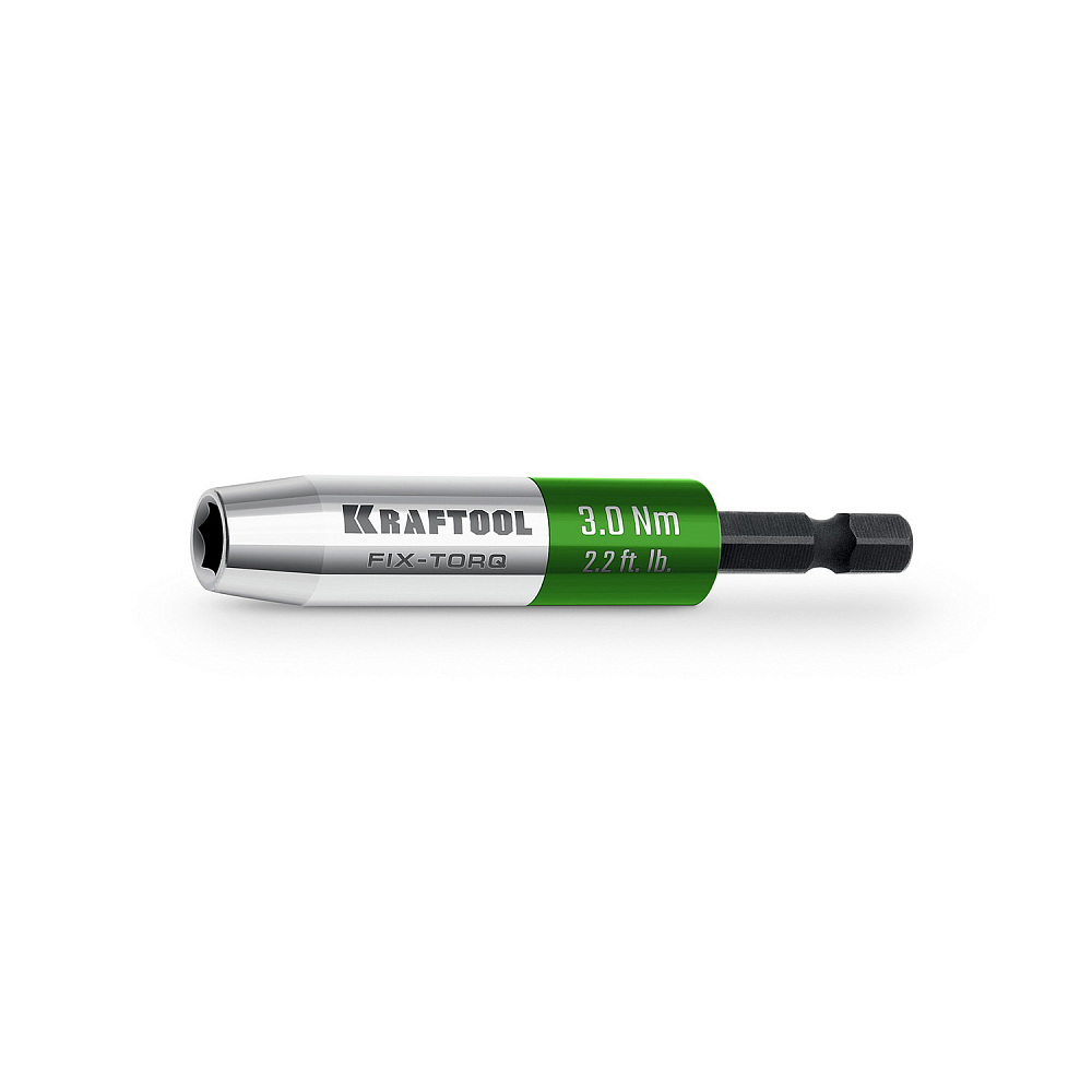Динамометрический адаптер для бит KRAFTOOL FIX-TORQ 3.0 (64035-3.0)