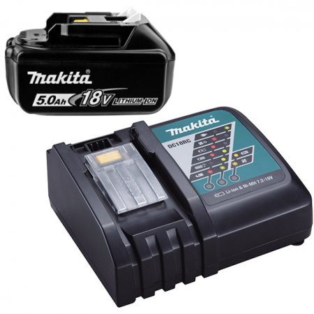 Аккумуляторная батарея + зарядное устройство Makita 191A27-2 (DC18RC + BL1850B)