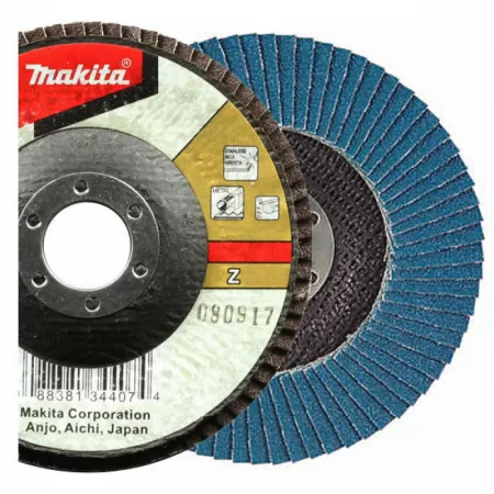 Лепестковый шлифовальный диск C60, 125мм, стекловолокно, плоский Makita D-57489