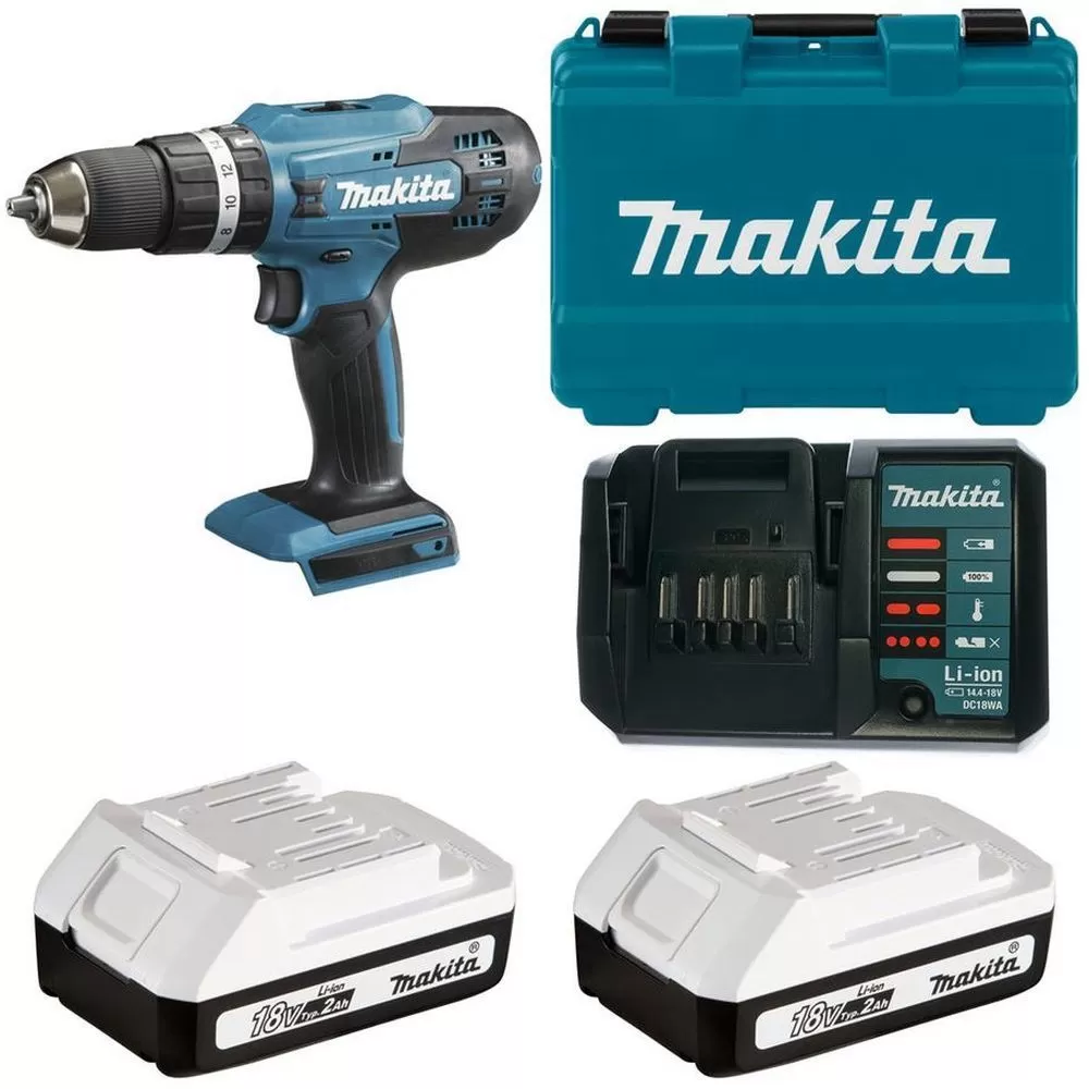 Аккумуляторная дрель-шуруповерт Makita HP488D006