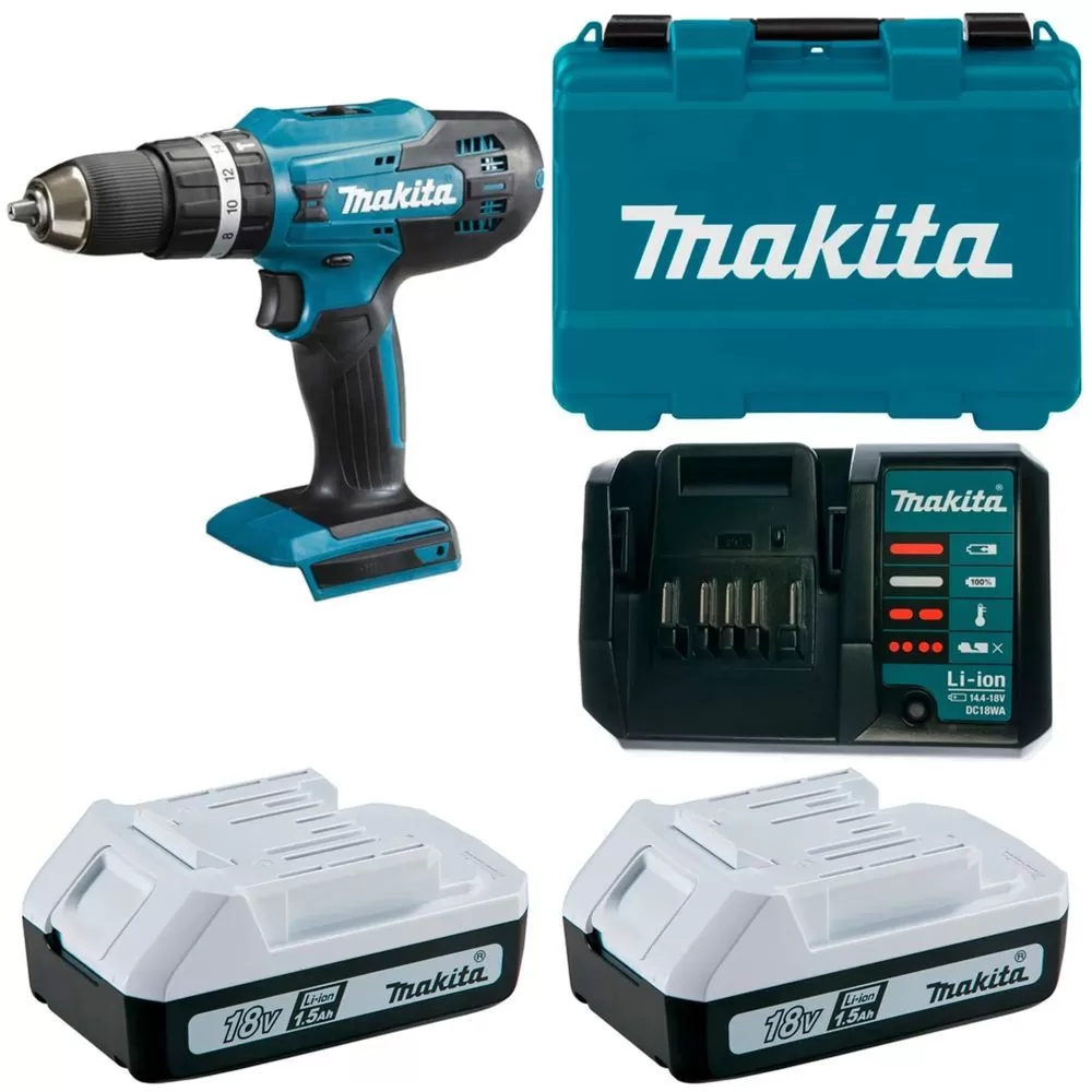 Аккумуляторная дрель-шуруповерт Makita HP488D002